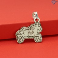 Dây chuyền bạc khắc tên cho bé hình con ngựa DCT0053 - Trang Sức TNJ