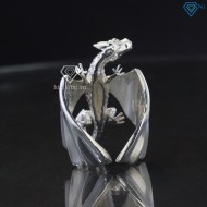 Nhẫn bạc nam hình rồng cá tính NNA0170 - Trang sức TNJ