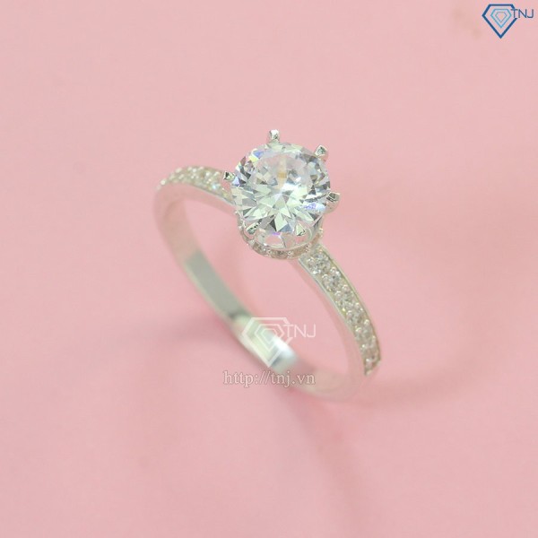 Nhẫn bạc nữ đẹp đính đá sang trọng NN0311 - Trang Sức TNJ