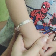 Quà trung thu cho bé trai lắc tay khắc tên cho bé LTT0041 - Trang Sức TNJ