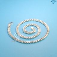 Quà trung thu cho bé dây chuyền bạc trẻ em mắt xích DTA0006