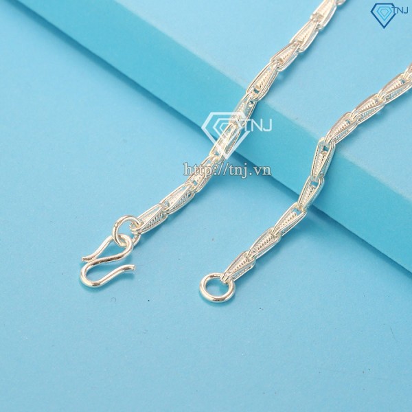 Quà trung thu cho bé dây chuyền bạc trẻ em đẹp DTA0003 - Trang Sức TNJ