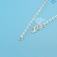 Quà trung thu cho bé dây chuyền bạc khắc tên cho bé gái Hello Kitty DCT0019 - Trang Sức TNJ