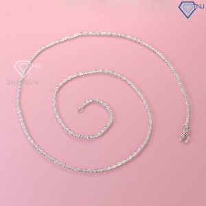 Quà trung thu cho bạn gái bộ trang sức bạc đính đá sang trọng BTS0038 - Trang Sức TNJ
