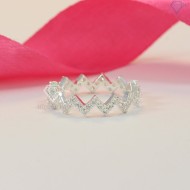 Nhẫn bạc nữ đeo ngón trỏ cá tính NN0313 - Trang Sức TNJ