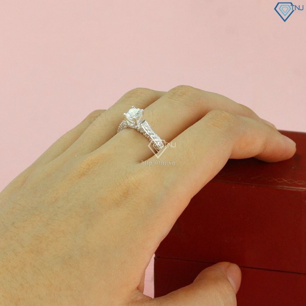 Quà tặng sinh nhật cho nữ nhẫn bạc nữ đơn giản đẹp NN0307 - Trang Sức TNJ