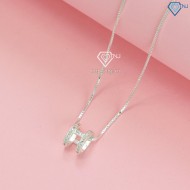 Dây chuyền chữ H bằng bạc DCN0560 - Trang Sức TNJ