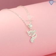 Quà giáng sinh ý nghĩa dây chuyền hồ ly bằng bạc DCN0499 - Trang sức TNJ