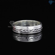 Nhẫn bạc nam đeo ngón trỏ không đá NNA0183 - Trang Sức TNJ