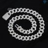 Dây chuyền Hiphop Cuban bạc DCK0035 - Trang Sức TNJ