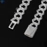 Dây chuyền Hiphop Cuban bạc DCK0035 - Trang Sức TNJ