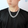 Dây chuyền Hiphop Cuban bạc DCK0035 - Trang Sức TNJ