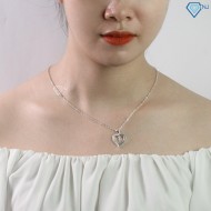 Quà valentine cho bạn gái dây chuyền chữ cái khắc tên theo yêu cầu DCN0542 - Trang sức TNJ