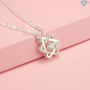 Tặng quà valentine cho bạn gái dây chuyền bạc nữ cao cấp dạng dây xích DCN0268 - Trang sức TNJ