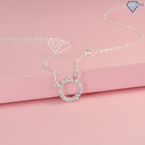 Valentine nên tặng quà gì cho bạn gái dây chuyền bạc nữ huyền thoại biển xanh DCN0322 - Trang Sức TNJ