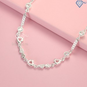 Quà valentine cho người yêu lắc tay bạc nữ đẹp chữ Love LTN0181 - Trang Sức TNJ
