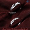 Nhẫn đôi bạc nhẫn cặp bạc đẹp tinh tế ND0092
