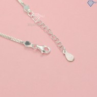 Quà valentine cho bạn gái lắc chân bi bạc cho nữ sang trọng LCN0077