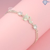 Quà 8 3 cho người yêu lắc tay hồ ly bạc LTN0198 - Trang Sức TNJ