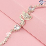 Quà 8 3 cho người yêu lắc tay hồ ly bạc LTN0198 - Trang Sức TNJ