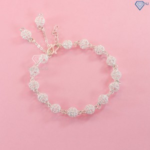 Quà 8 3 cho người yêu lắc tay bi bạc nữ đẹp LTN0250 - Trang sức TNJ