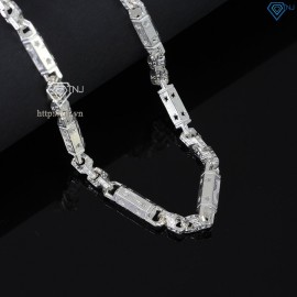 Dây chuyền bạc nam ngôi sao sang trọng DCK0040 - Trang Sức TNJ