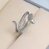 Nhẫn hình rắn bạc thái cho nữ NN0329