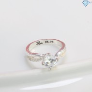 Nhẫn bạc nữ xoắn cá tính NN0335 - Trang Sức TNJ