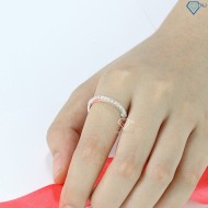 Nhẫn bạc nữ đơn giản khắc tên NN0336 - Trang Sức TNJ