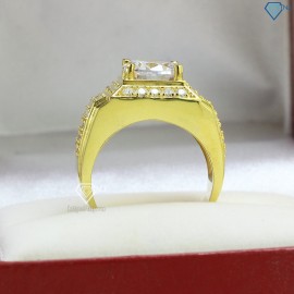 Nhẫn bạc nam bản to xi mạ vàng 18k NNA0110-XV- Trang sức TNJ