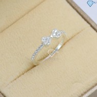 Nhẫn bạc nữ hình chiếc nơ đẹp NN0135 - Trang Sức TNJ