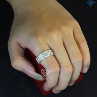 Nhẫn bạc nam tròn đeo ngón trỏ NNA0261- Trang Sức TNJ
