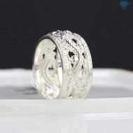 Nhẫn bạc nam hình rồng đính đá trắng NNA0276 - Trang sức TNJ