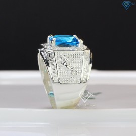 Nhẫn bạc nam mặt đá phong thủy hình con ngựa NNA0402