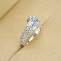 Nhẫn bạc nữ giá rẻ hà nội đẹp NN0189
