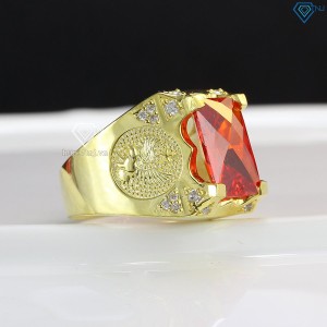 Nhẫn nam bạc xi mạ vàng 18k hình đại bàng NNA0073-XV