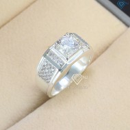 Nhẫn bạc nam đơn giản đẹp NNA0301 - Trang Sức TNJ