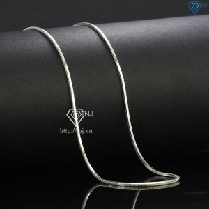 Dây chuyền bạc nam sợi mì vuông nhỏ DCK0059 - Trang Sức TNJ