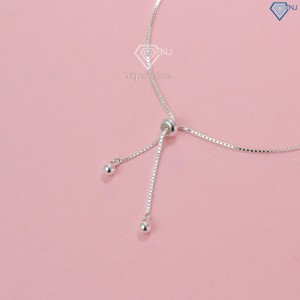 Quà trung thu cho người yêu lắc tay cỏ 4 lá may mắn bằng bạc LTN0277 - Trang Sức TNJ