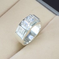 Nhẫn bạc nam giá 300k đẹp NNA0085