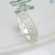 Nhẫn bạc nam tròn đính đá đẹp NNA0320 - Trang sức TNJ