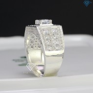 Nhẫn bạc đính đá nam đẹp NNA0324 - Trang sức TNJ