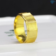 Nhẫn bạc nam đơn giản xi mạ vàng 18k NNA0223-XV - Trang sức TNJ