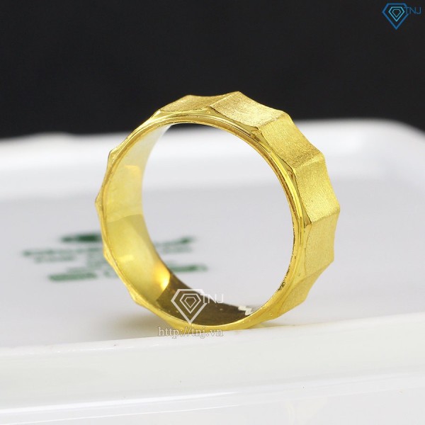 Nhẫn bạc nam đơn giản xi mạ vàng 18k NNA0223-XV - Trang sức TNJ