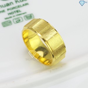 Nhẫn bạc nam đơn giản xi mạ vàng 18k NNA0223-XV - Trang sức TNJ