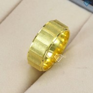 Nhẫn bạc nam đơn giản xi mạ vàng 18k NNA0223-XV - Trang sức TNJ