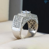 Nhẫn bạc nam xi bạch kim full đá NNA0094-XK - Trang sức TNJ