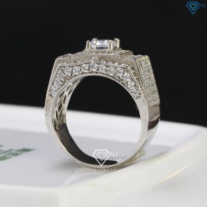 Nhẫn bạc nam xi bạch kim full đá NNA0094-XK - Trang sức TNJ