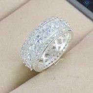 Nhẫn bạc nam cao cấp cá tính NNA0342 - Trang sức TNJ