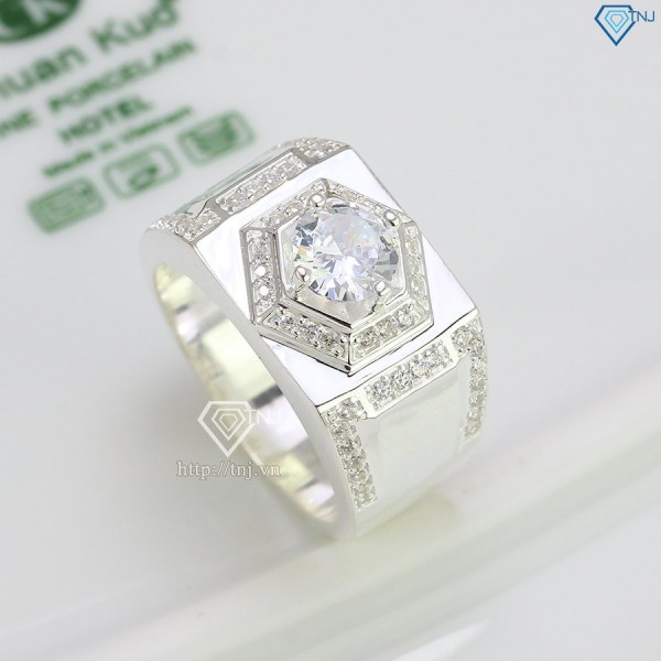 Nhẫn bạc nam đơn giản đẹp NNA0359 - Trang Sức TNJ